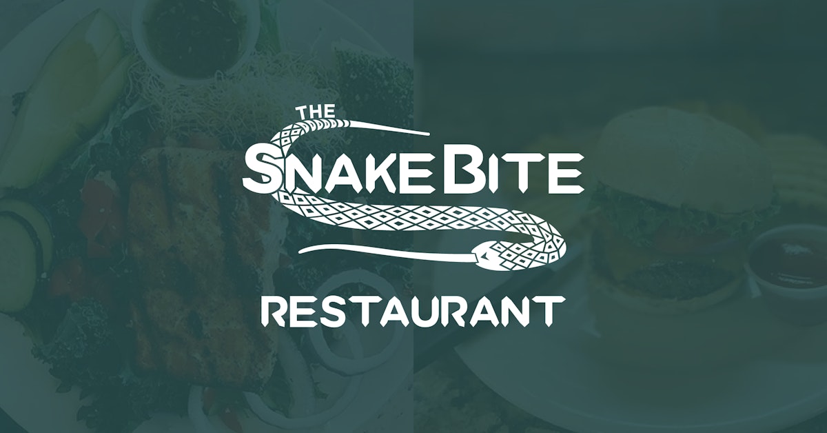 The SnakeBite Restaurant restaurant logo - View nutrition facts, calories, and macros for menu items at 393 Park Ave Idaho Falls, ID 83402